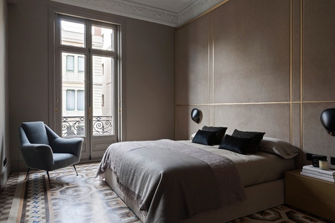 Интерьер в доме Антонио Гауди