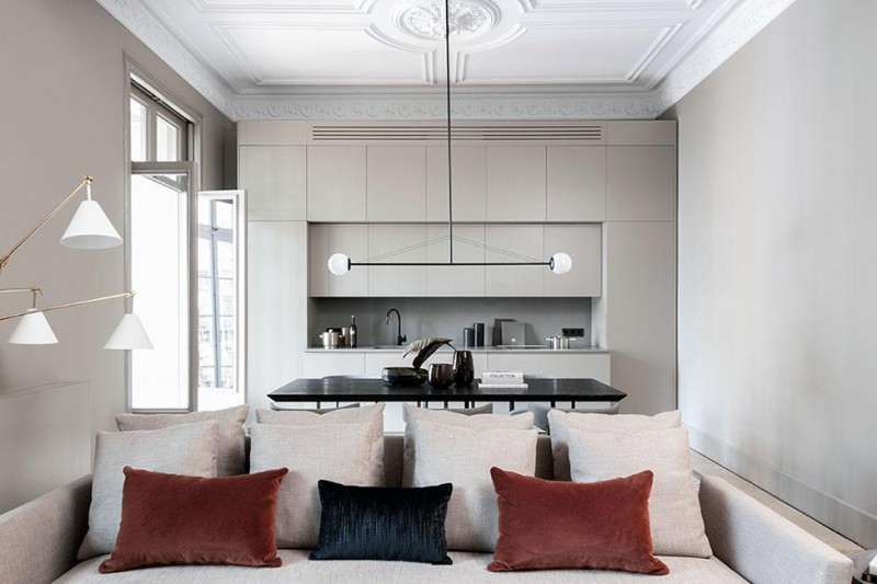 Интерьер в доме Антонио Гауди