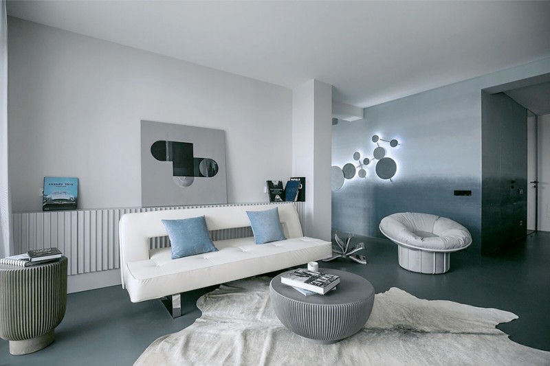 Zrobym architects: квартира с космической атмосферой Zrobym architects: квартира с космической атмосферой