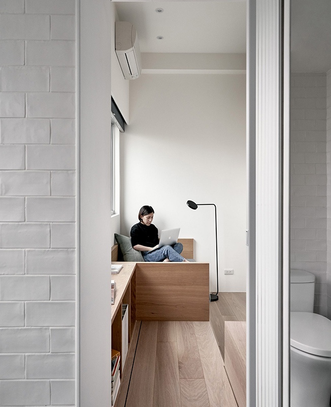 Крошечная квартира с мезонином Крошечная квартира с мезонином