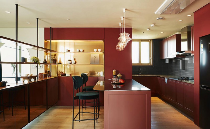 Квартира с европейским дизайном в Сеуле Квартира с европейским дизайном в Сеуле