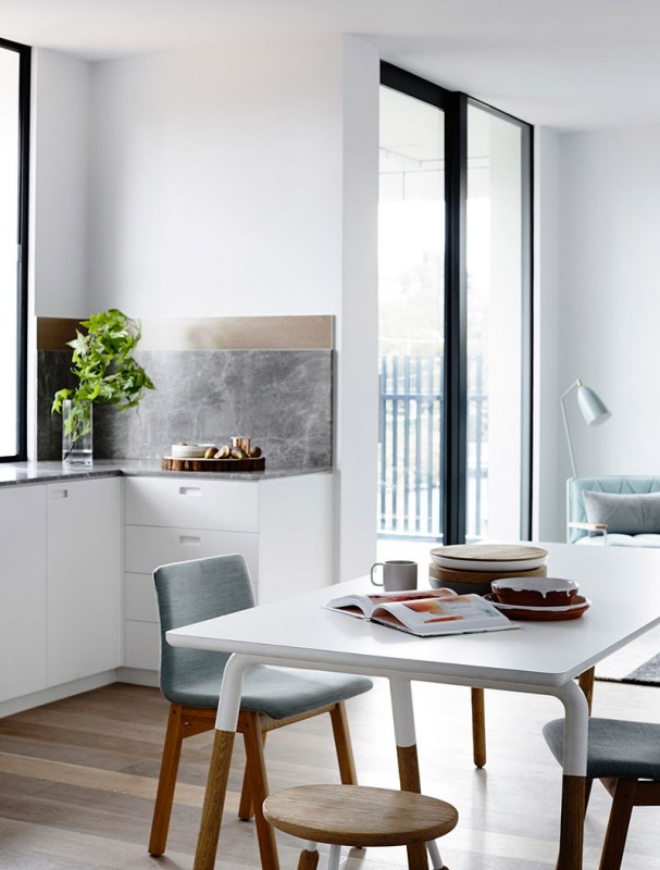 Cовременный австралийский интерьер в пастельных тонах