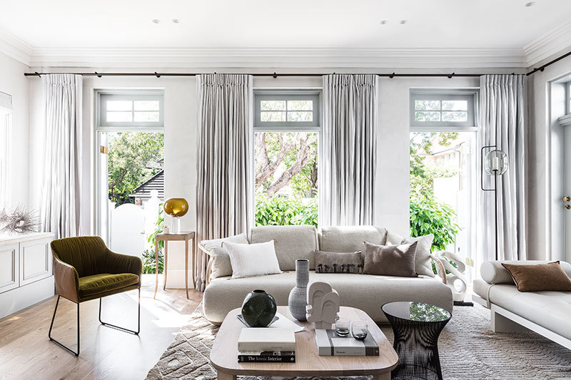 Элегантная современная классика: яркий викторианский коттедж в Сиднее