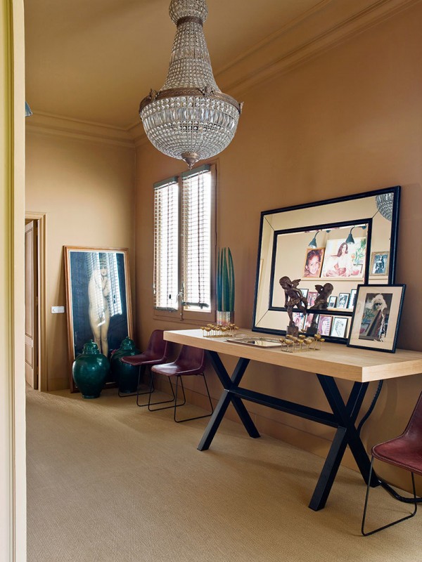 Квартира дизайнера в смелой цветовой гамме в Барселоне Квартира дизайнера в смелой цветовой гамме в Барселоне