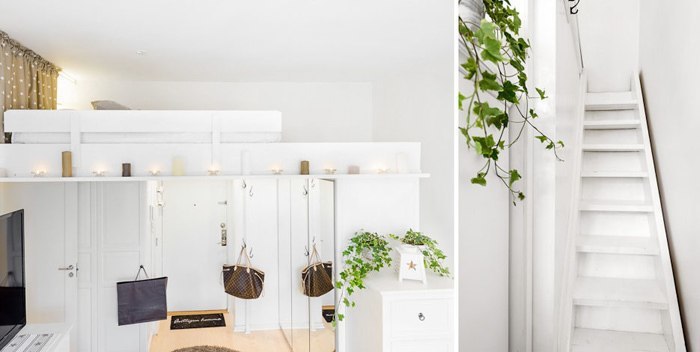 Светлая квартира с высокими потолками Светлая квартира с высокими потолками