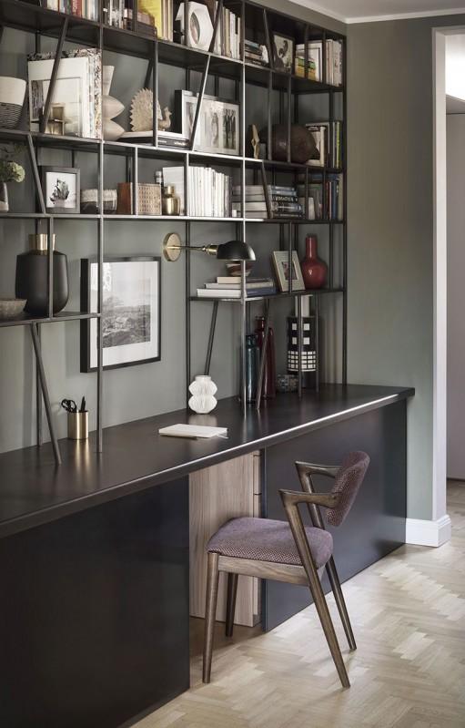 Элегантный и практичный: современный интерьер квартиры для семьи в Милане