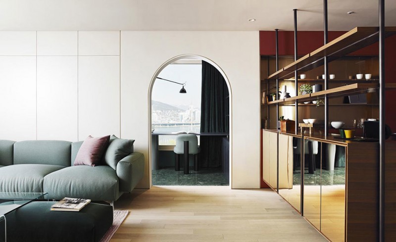 Квартира с европейским дизайном в Сеуле Квартира с европейским дизайном в Сеуле