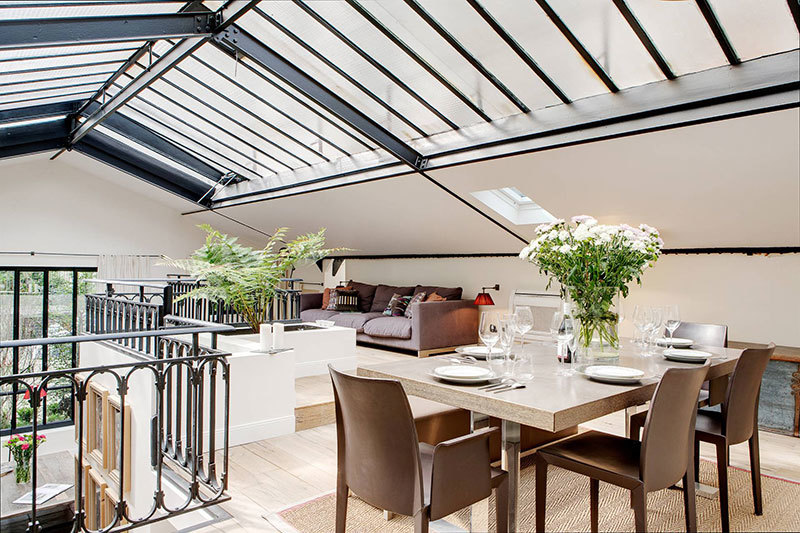 Уникальный лофт в здании бывшей шоколадной фабрики в Париже Уникальный лофт в здании бывшей шоколадной фабрики в Париже