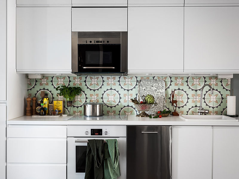 Шведская квартира с окнами 1920-х годов (51 кв.м.) Шведская квартира с окнами 1920-х годов (51 кв.м.)