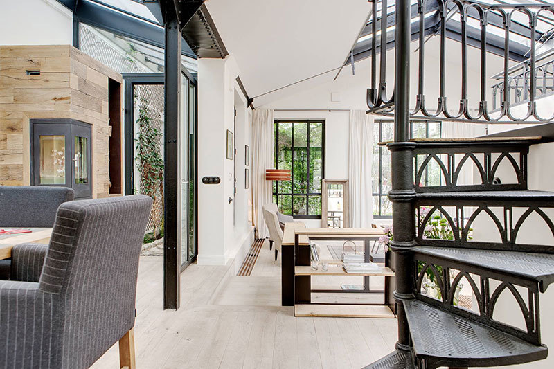 Уникальный лофт в здании бывшей шоколадной фабрики в Париже Уникальный лофт в здании бывшей шоколадной фабрики в Париже