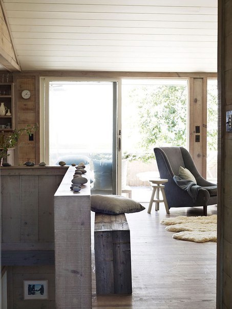 Деревенский интерьер в загородном доме