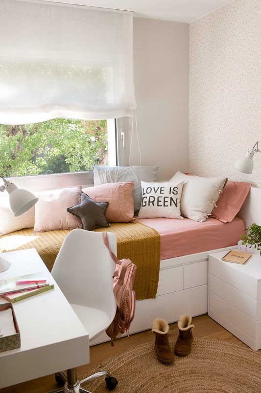 Большое в малом: продуманная квартира для семьи в Барселоне