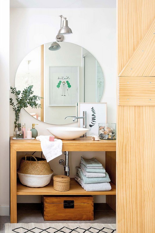 Уютная классика с бирюзовыми акцентами в мадридской квартире