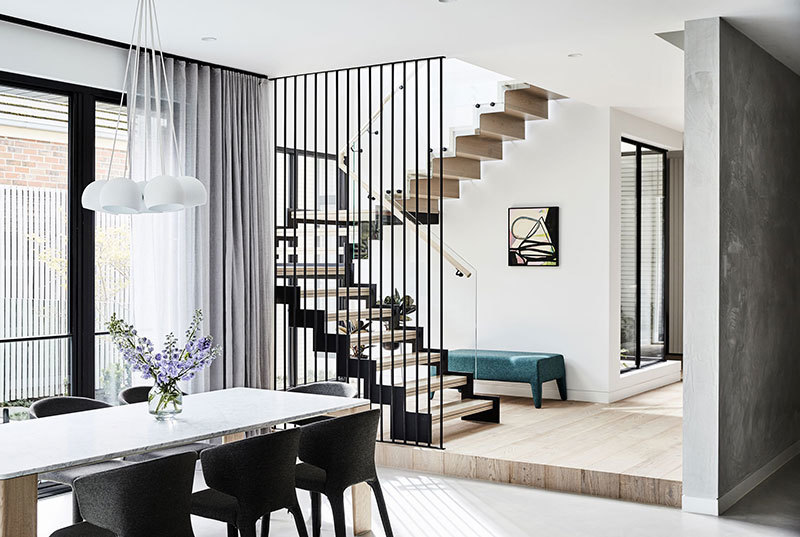 Современный и красочный: семейный дом в Мельбурне