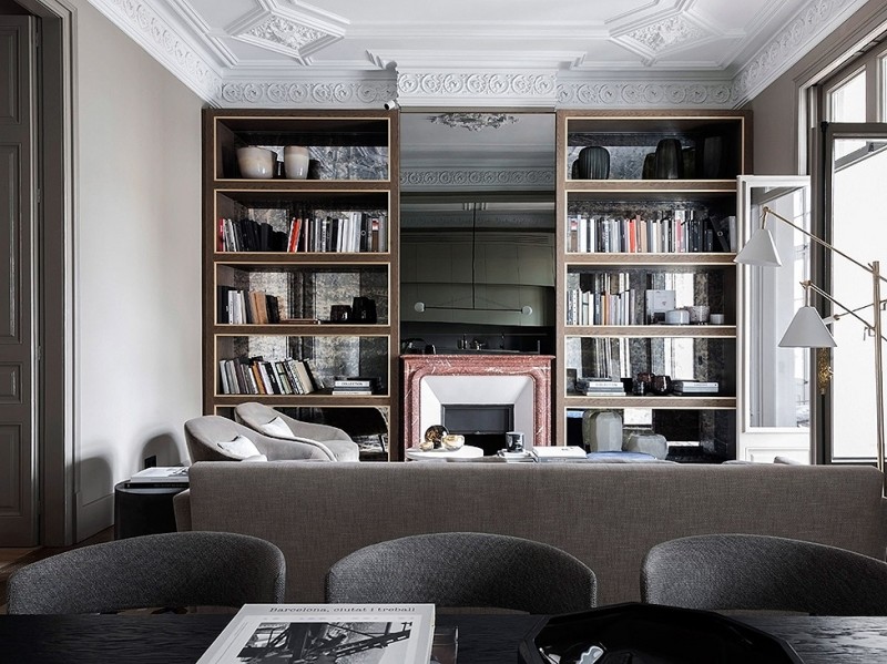 Интерьер в доме Антонио Гауди