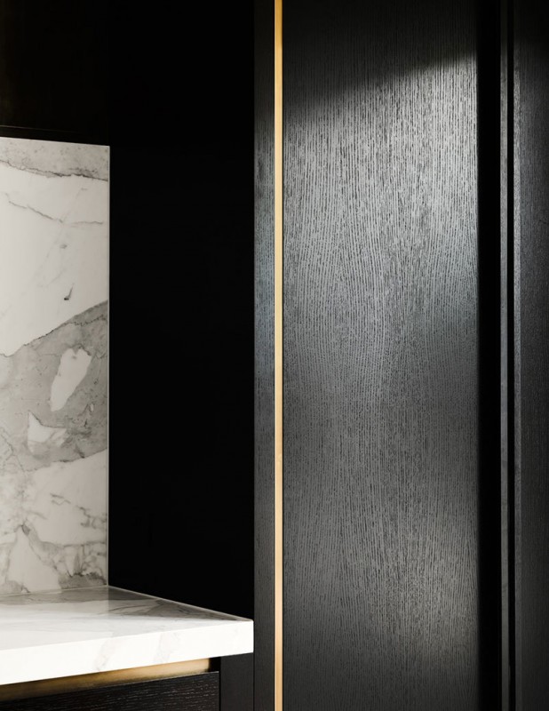 Строгий и стильный современный интерьер в Мельбурне