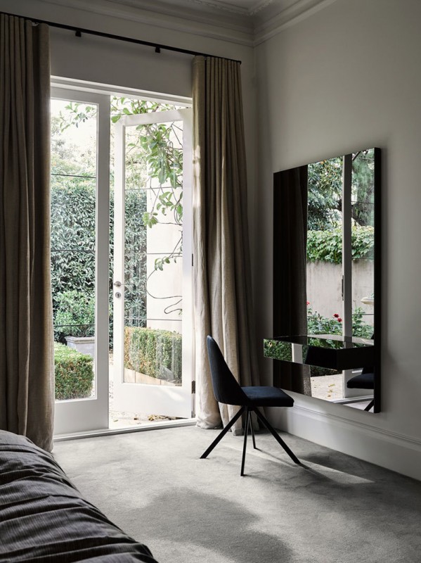 Строгий и стильный современный интерьер в Мельбурне