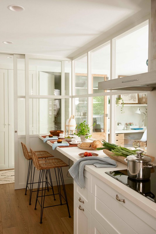 Большое в малом: продуманная квартира для семьи в Барселоне