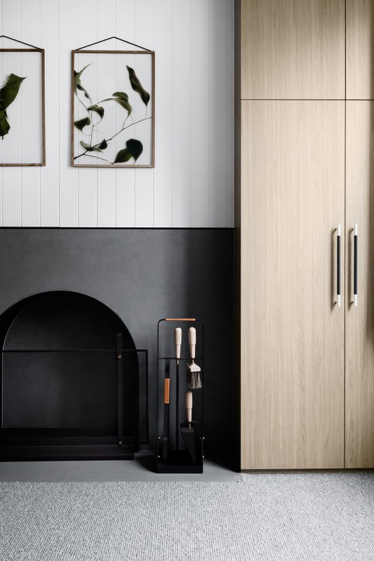 Стильный современный интерьер в красивой викторианской оболочке в Австралии