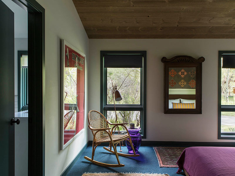 Необычный, но уютный деревянный коттедж в штате Вайоминг Необычный, но уютный деревянный коттедж в штате Вайоминг