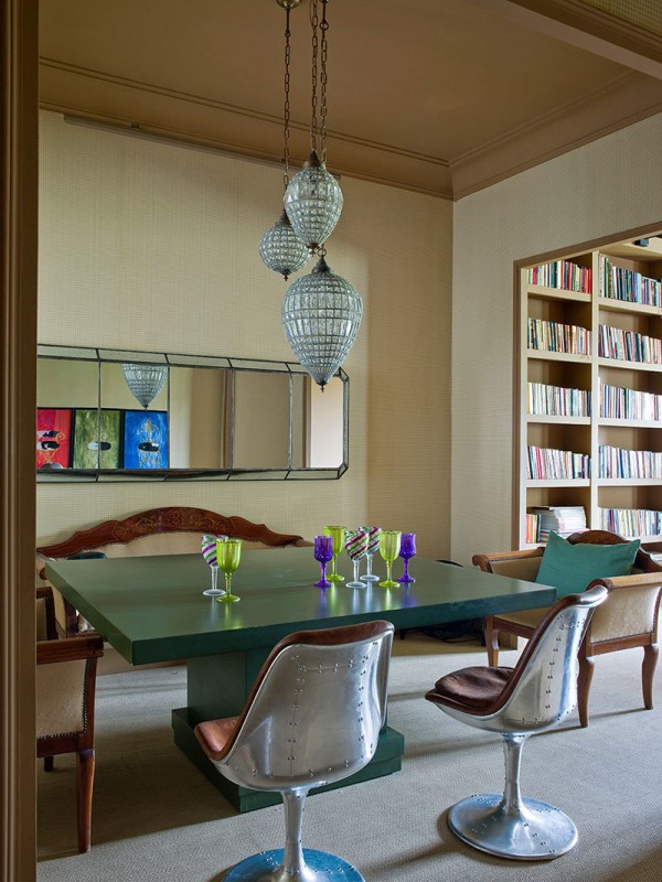 Квартира дизайнера в смелой цветовой гамме в Барселоне Квартира дизайнера в смелой цветовой гамме в Барселоне