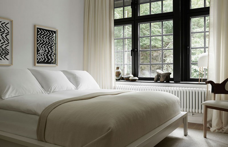 Модный и элегантный интерьер директора PR-агентства в Стокгольме