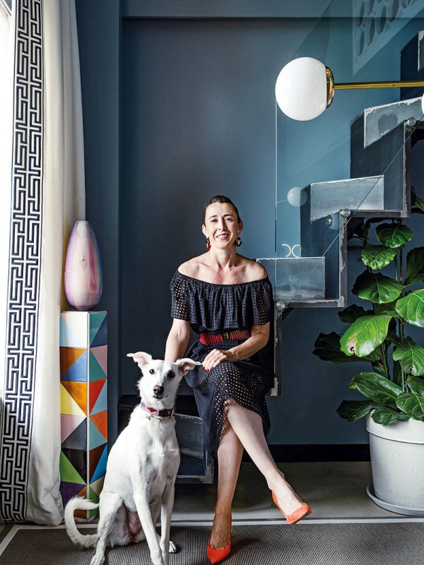 Смелый интерьер небольшой квартиры декоратора в Мадриде Смелый интерьер небольшой квартиры декоратора в Мадриде