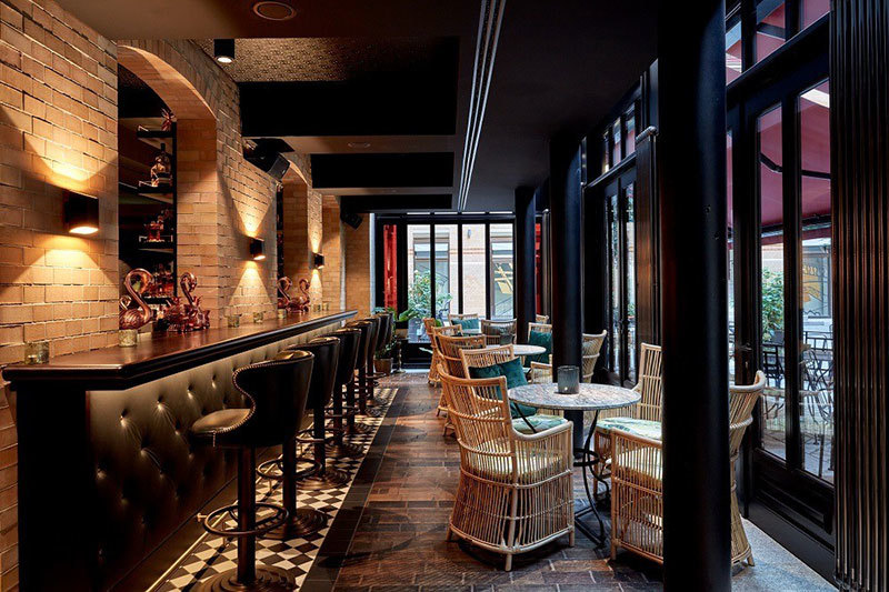 Отель Tortue в бывшем правительственном здании в Гамбурге