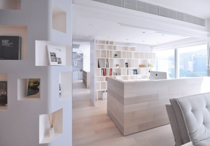 Минимализм в Гонконге, площадь 112 кв.м.