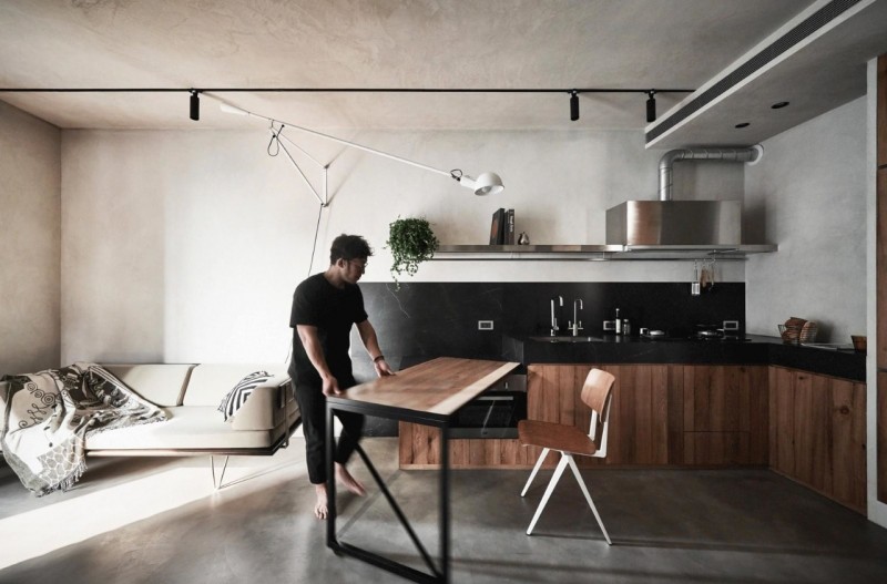 Апартаменты площадью 40 кв. метров в Тайбэе Апартаменты площадью 40 кв. метров в Тайбэе