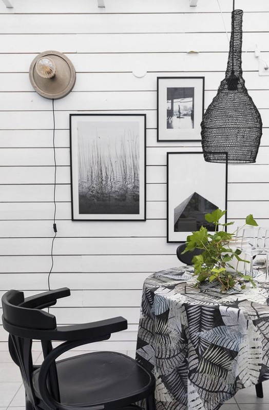 Светлый и просторный загородный домик