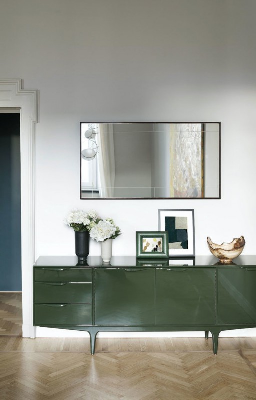 Элегантный и практичный: современный интерьер квартиры для семьи в Милане