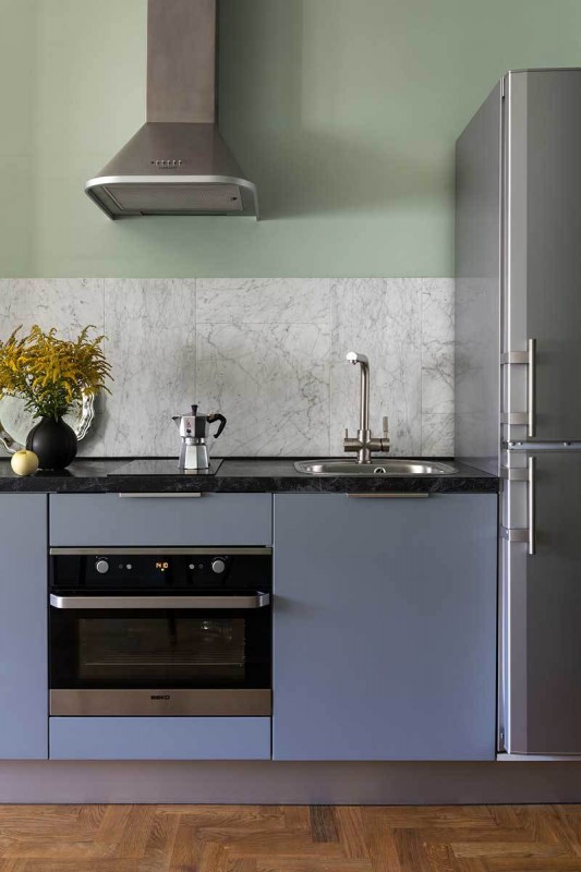 Душевная маленькая квартира дизайнера с ретро нотками в Минске (42 кв. м) Душевная маленькая квартира дизайнера с ретро нотками в Минске (42 кв. м)