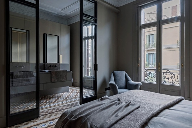 Интерьер в доме Антонио Гауди