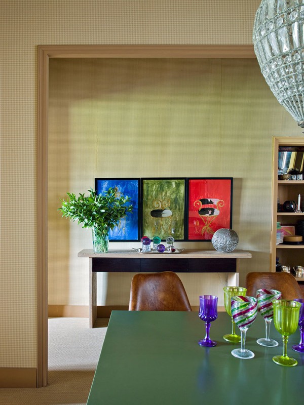 Квартира дизайнера в смелой цветовой гамме в Барселоне Квартира дизайнера в смелой цветовой гамме в Барселоне