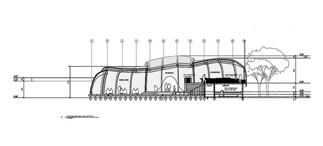 Бутик-отель Sandibe Okavango Safari Lodge в Ботсване от Nicholas Plewman Architects