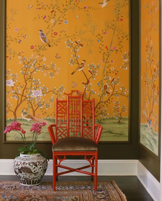 Великолепие стиля Шинуазри  (Chinoiserie)