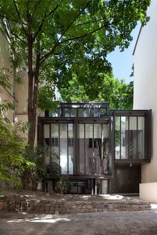 Дом-трап (Maison Escalier) во Франции от Moussafir Architectes Associes