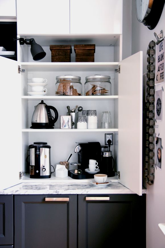 Для всех любителей кофе и чая. The Coffee & Tea Station and Storage