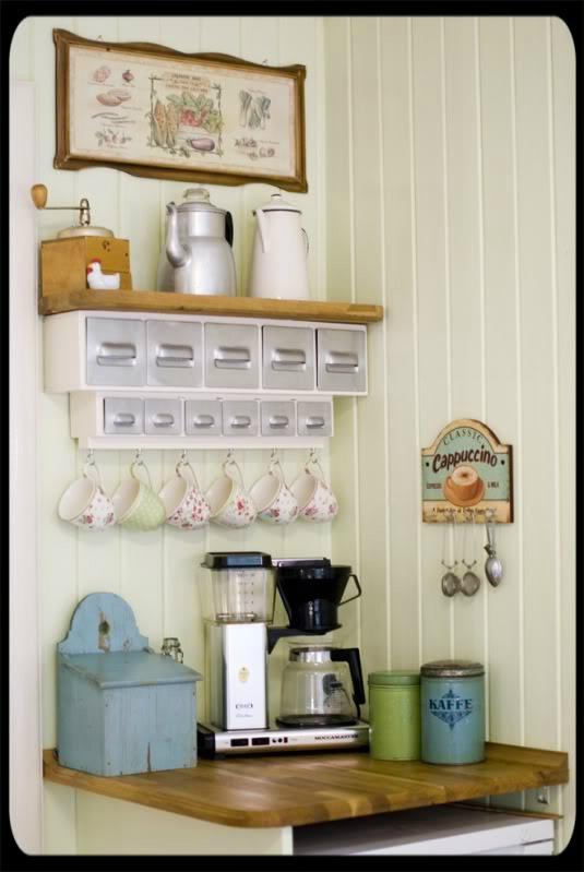 Для всех любителей кофе и чая. The Coffee & Tea Station and Storage