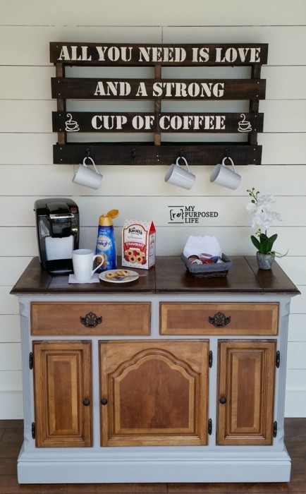 Для всех любителей кофе и чая. The Coffee & Tea Station and Storage