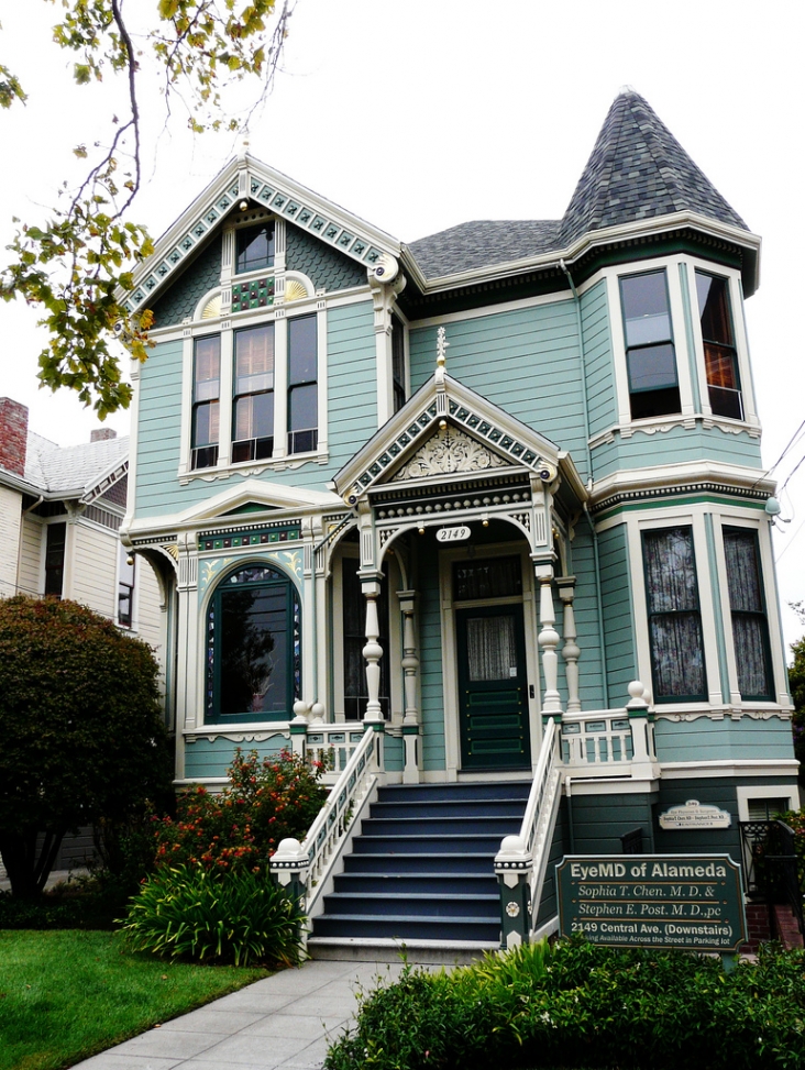 Old Victorian architecture. Подборка красивейших домов.