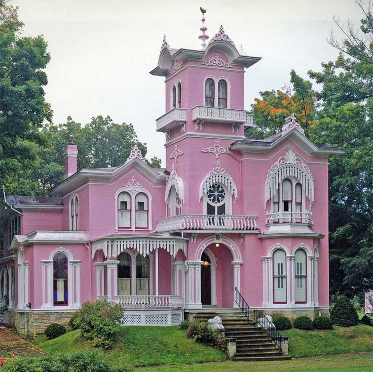 Old Victorian architecture. Подборка красивейших домов.