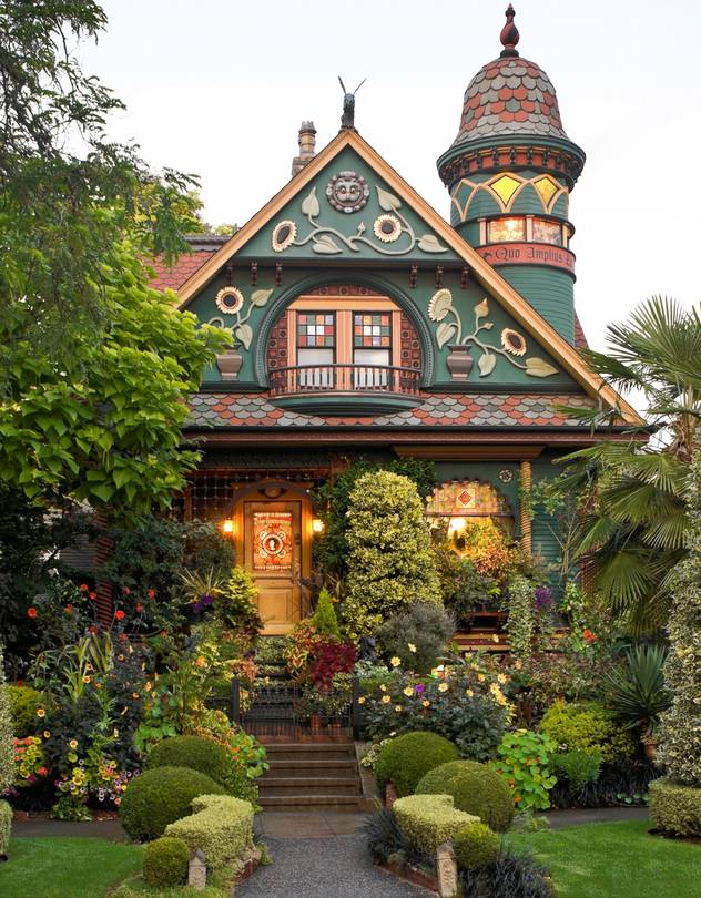 Old Victorian architecture. Подборка красивейших домов.