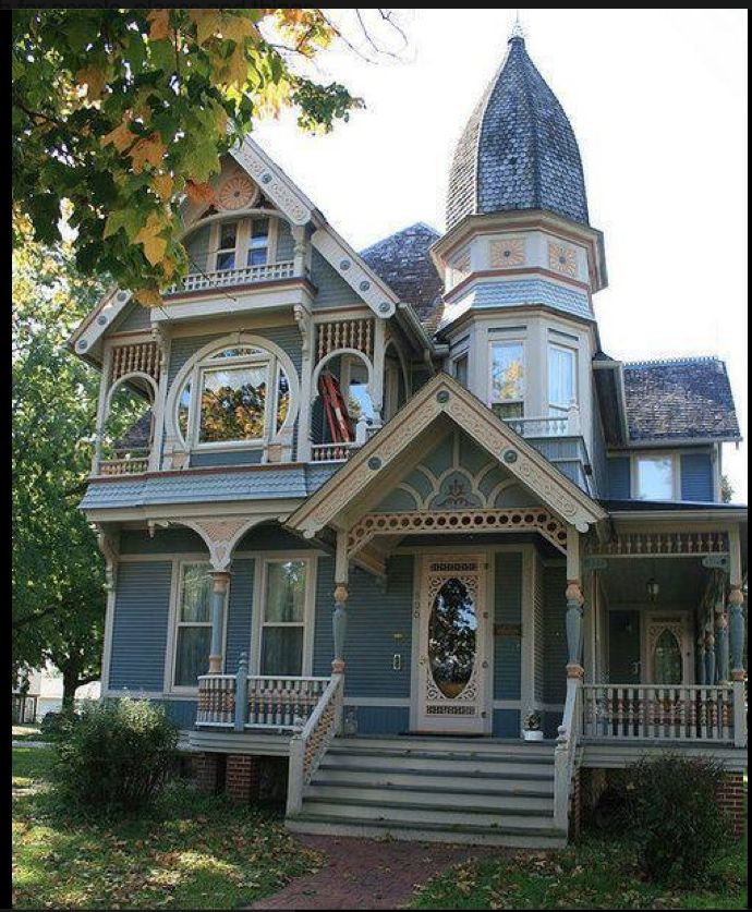 Old Victorian architecture. Подборка красивейших домов.