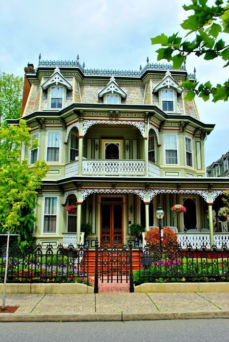 Old Victorian architecture. Подборка красивейших домов.