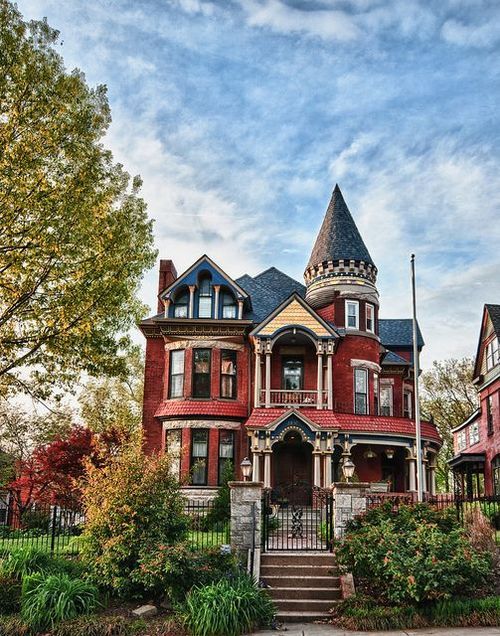 Old Victorian architecture. Подборка красивейших домов.