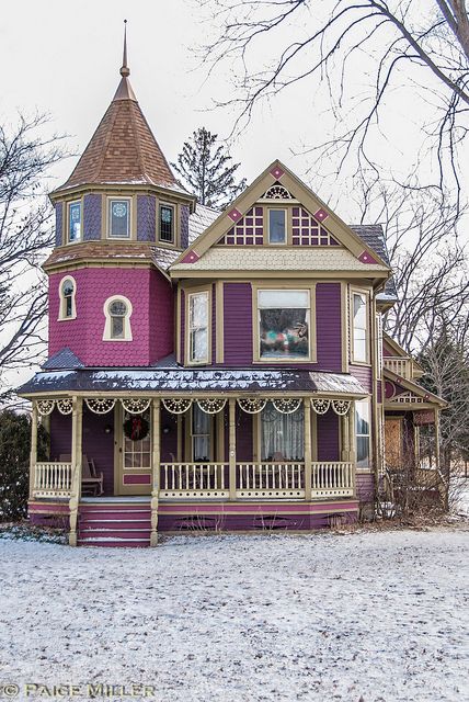 Old Victorian architecture. Подборка красивейших домов.