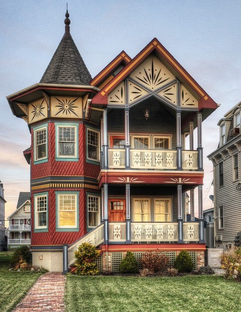 Old Victorian architecture. Подборка красивейших домов.