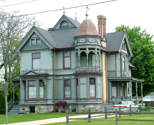 Old Victorian architecture. Подборка красивейших домов.